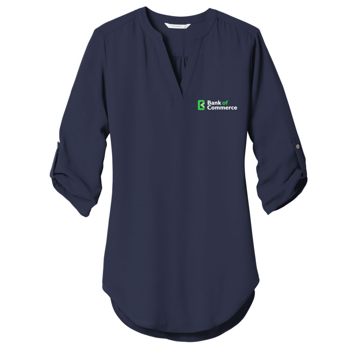 Women's 3/4 Sleeve Tunic Blouse