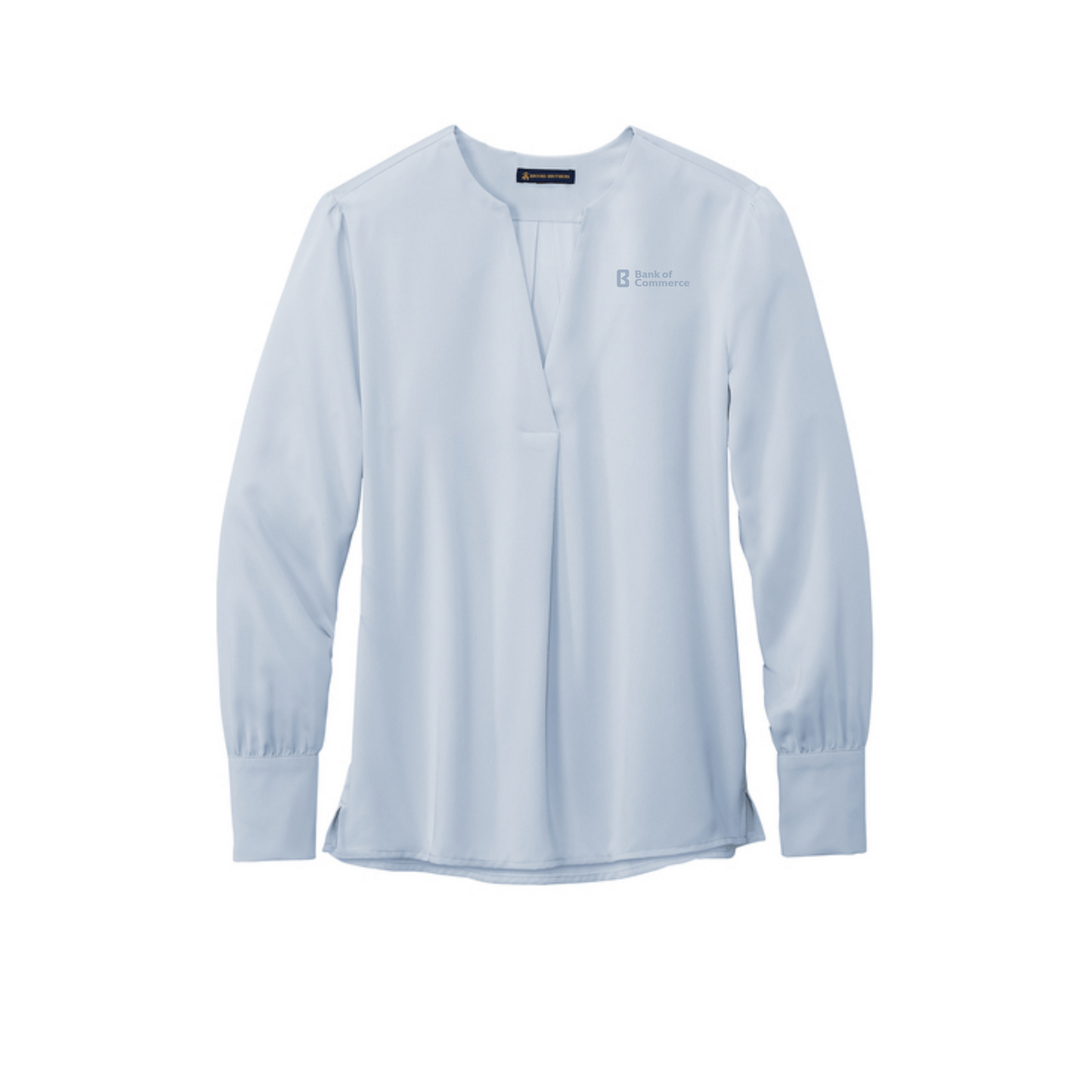 Brooks Brothers® Women's Open-Neck Satin Blouse