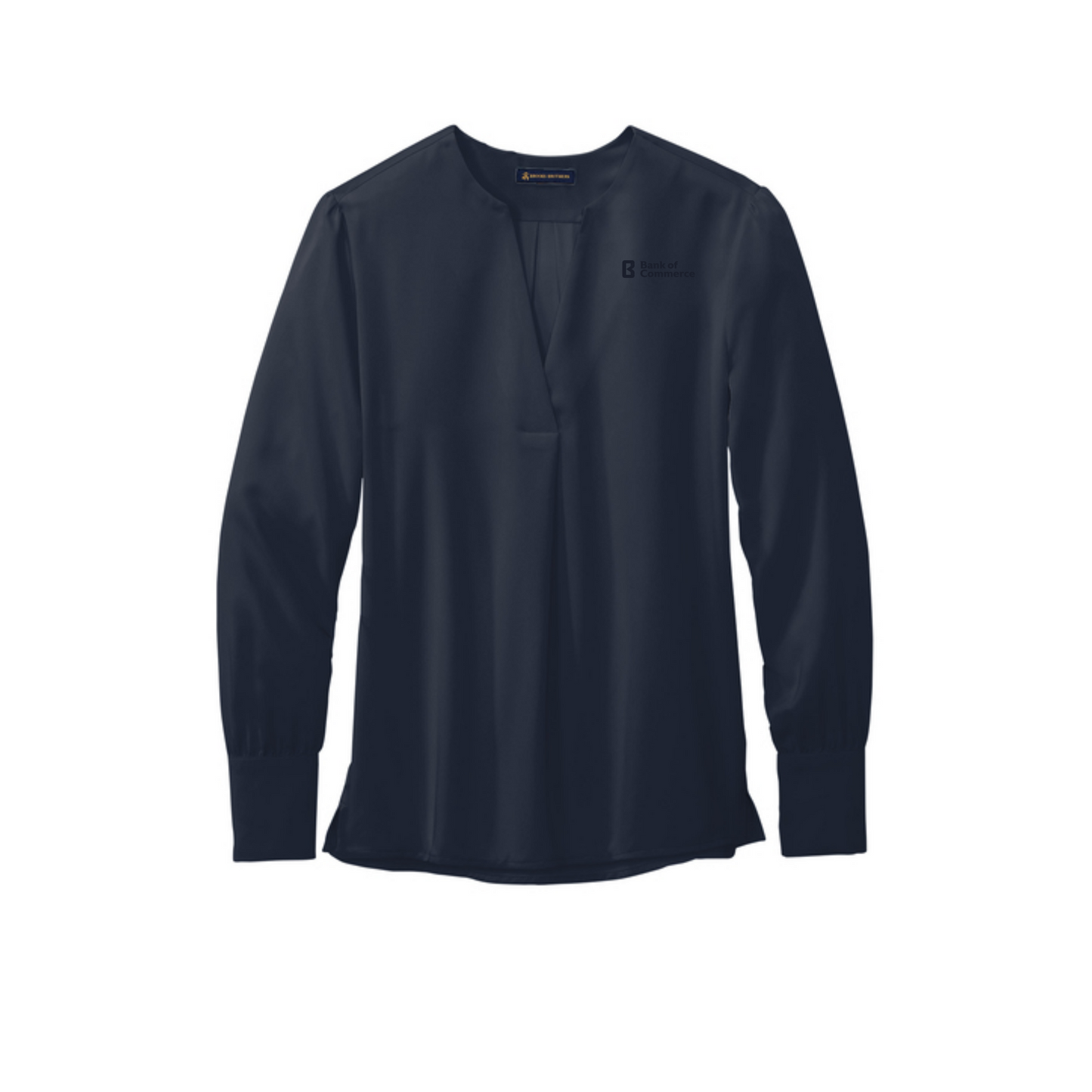 Brooks Brothers® Women's Open-Neck Satin Blouse