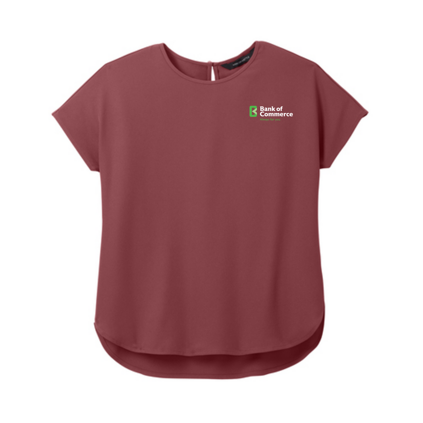 Women's Mercer + Mettle Women's Stretch Crepe Crew