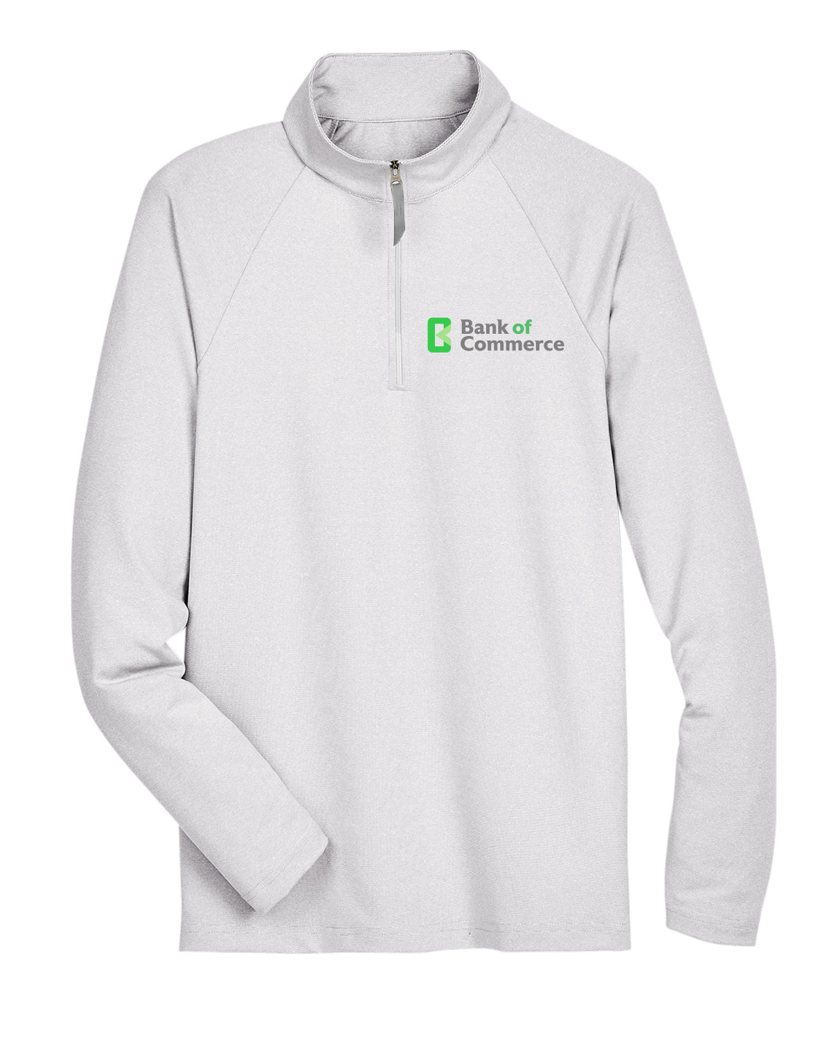 Men's Micro-Stripe Quarter Zip